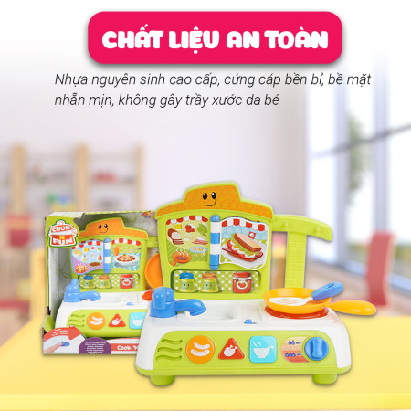 Bộ nhà bếp có đèn nhạc Winfun 0755