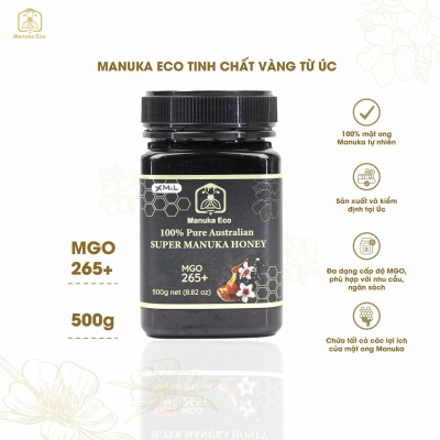 Mật Ong Manuka Eco MGO 265+ Chính Hãng Từ Australia - 500g