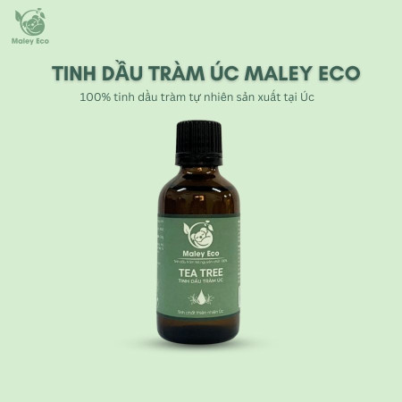 Tinh dầu tràm trà nguyên chất 100% chăm sóc da đầu - Giải pháp làm sạch tự nhiên MALEY ECO