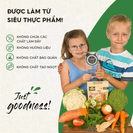 Mavella Veggie Boost - Bổ Sung Rau Củ Siêu Dinh Dưỡng Cho Bé