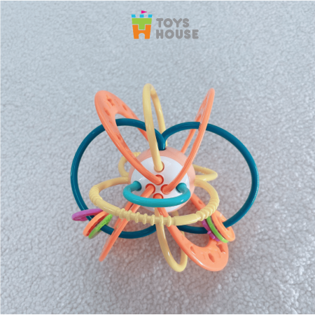 Vòng luồn hạt - Đồ chơi vận động tinh ToysHouse HE0104 - Màu xanh