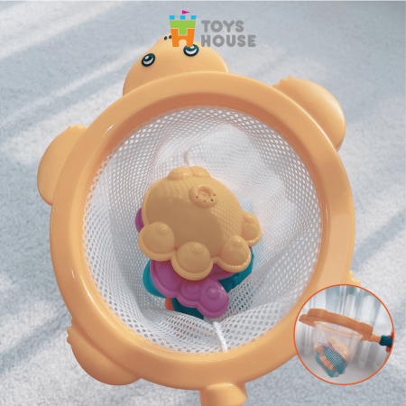 Vợt bắt cá, set 5 sinh vật biển ToysHouse HE0229