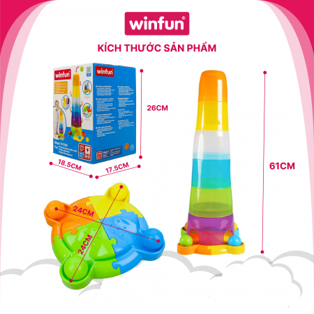 Tháp xếp chồng Winfun 0737