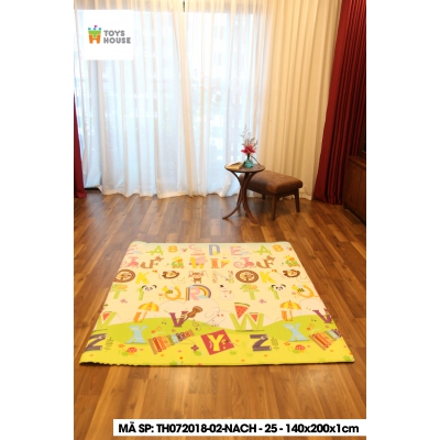 Thảm nằm chơi cho trẻ em Silicon Toys House TH072018-02-NACH-25