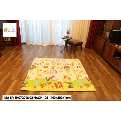 Thảm nằm chơi cho trẻ em Silicon Toys House TH072018-02-NACH-25
