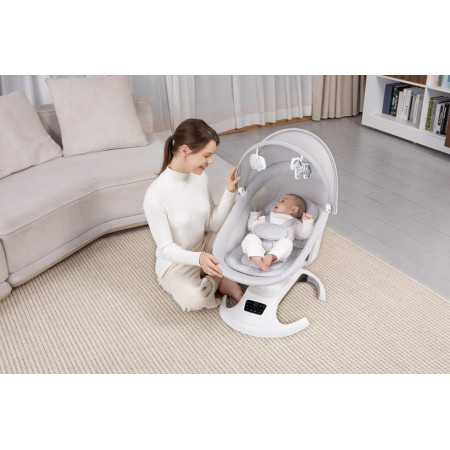 Nôi Điện Mastela Ori Euphoria 3D – Nôi Ru Ngủ Đa Năng Xoay 360° Cao Cấp 30723/30725/30726
