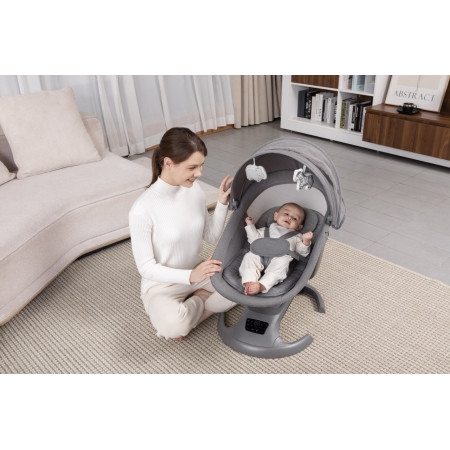 Nôi Điện Mastela Ori Euphoria 3D – Nôi Ru Ngủ Đa Năng Xoay 360° Cao Cấp 30723/30725/30726