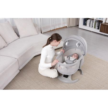 Nôi Điện Mastela Infini Orbit – Nôi Ru Ngủ Cao Cấp Hình Số 8, Giấc Ngủ Ngọt Ngào Cho Bé (#30911 – #30912)