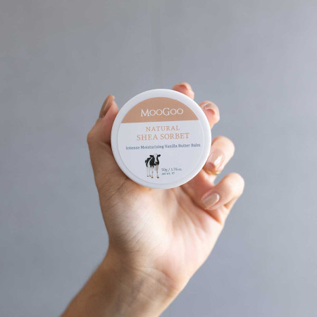 Shea Sorbet VANILLA Butter Balm 50g Kem dưỡng bơ hạt mỡ vani 50g - MooGoo
