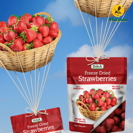 Strawberry Dâu Tây Sấy Ăn Liền 25g