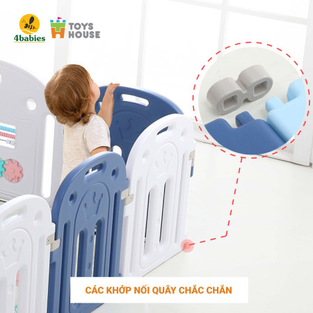 Quây bóng hình máy bay KT 148*111*63cm Toyshouse WM19086-QBB  (10+2) gồm thảm và cột bóng rổ 