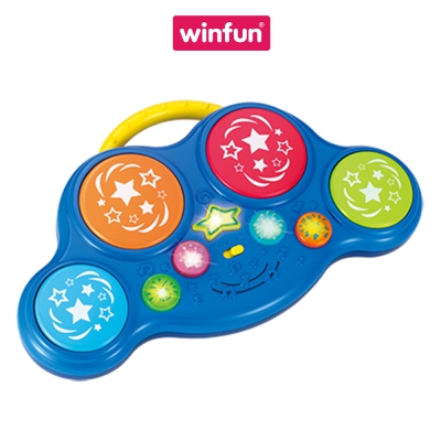 Trống đồ chơi cho bé có đèn nhạc Winfun 2010-NL