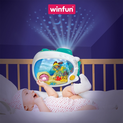 Đèn ngủ 3 trong 1 trao thói quen ngủ cho bé Winfun 720000-NL