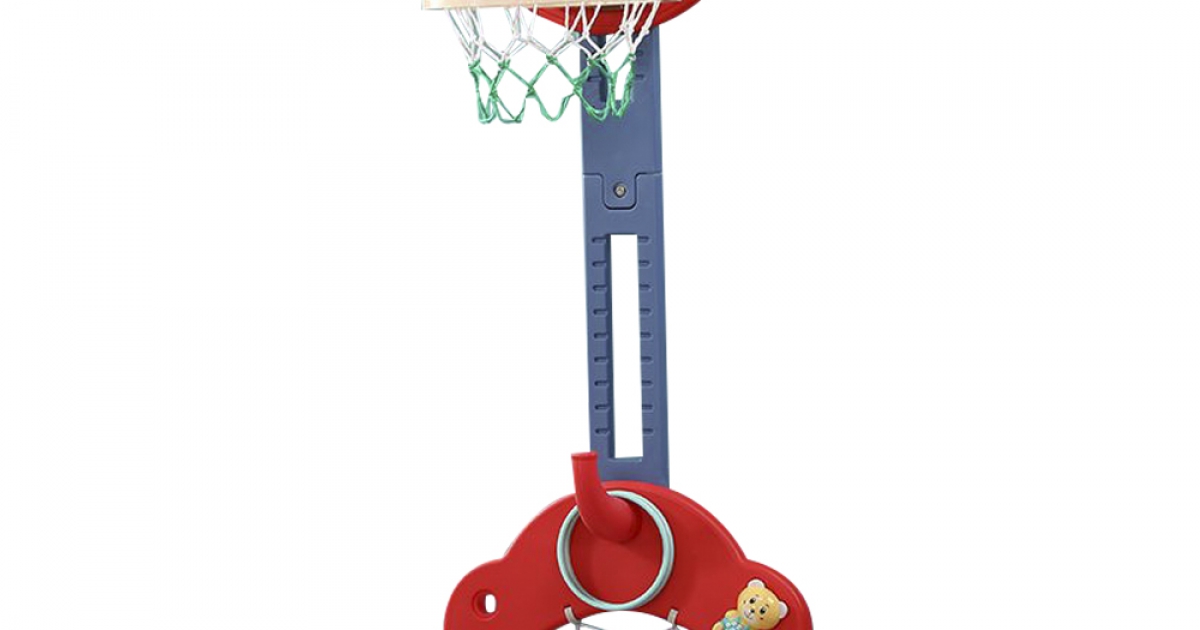 Bộ đồ chơi thể thao đa năng cho bé: Bóng đá, ném vòng, bóng rổ hình khiên KT 156*63*49 Toys House WM19041-B , màu xanh