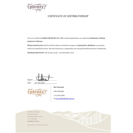  Dầu ăn ép lạnh Mắc Ca Plenty Úc 375ml giàu Omega 7 hỗ trợ giảm lão hóa, tốt cho tóc da