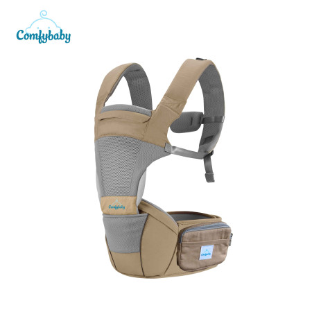 Địu ngồi cao cấp 4 tư thế 2 trong 1 AIR MESH Comfybaby CF818