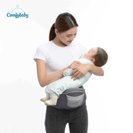 Địu ngồi cao cấp 4 tư thế 2 trong 1 AIR MESH Comfybaby CF818