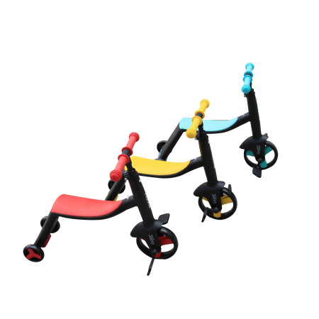 Siêu xe biến hình Scooter, chòi chân, cân bằng 3 trong 1 cho bé từ 1 tới 6 tuổi Nadle TF3 Joovy CHÍNH HÃNG