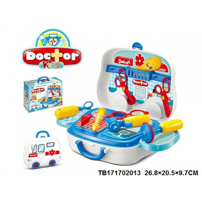 Vali đồ chơi bác sĩ màu xanh Toys House 008-918