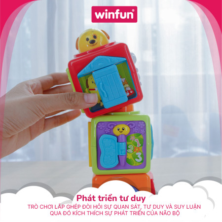 Hộp thú cưng xếp chồng Winfun 0613