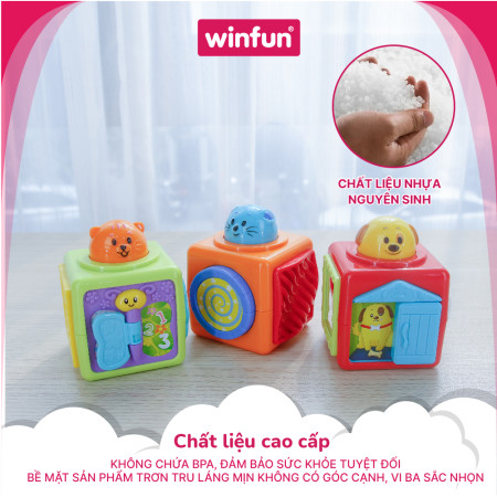 Hộp thú cưng xếp chồng Winfun 0613