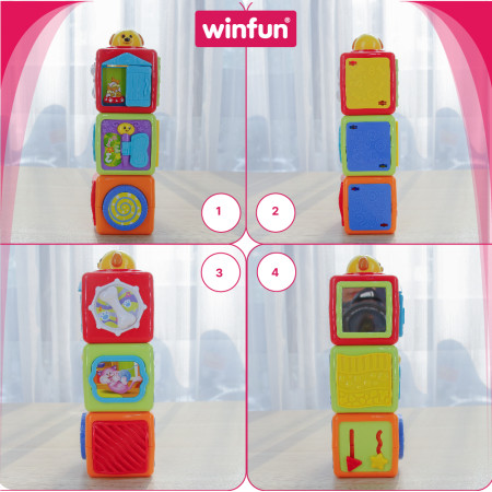 Hộp thú cưng xếp chồng Winfun 0613