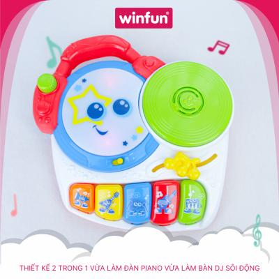 Bàn nhạc DJ cho bé - khám phá tài năng âm nhạc - Winfun 1801-NL