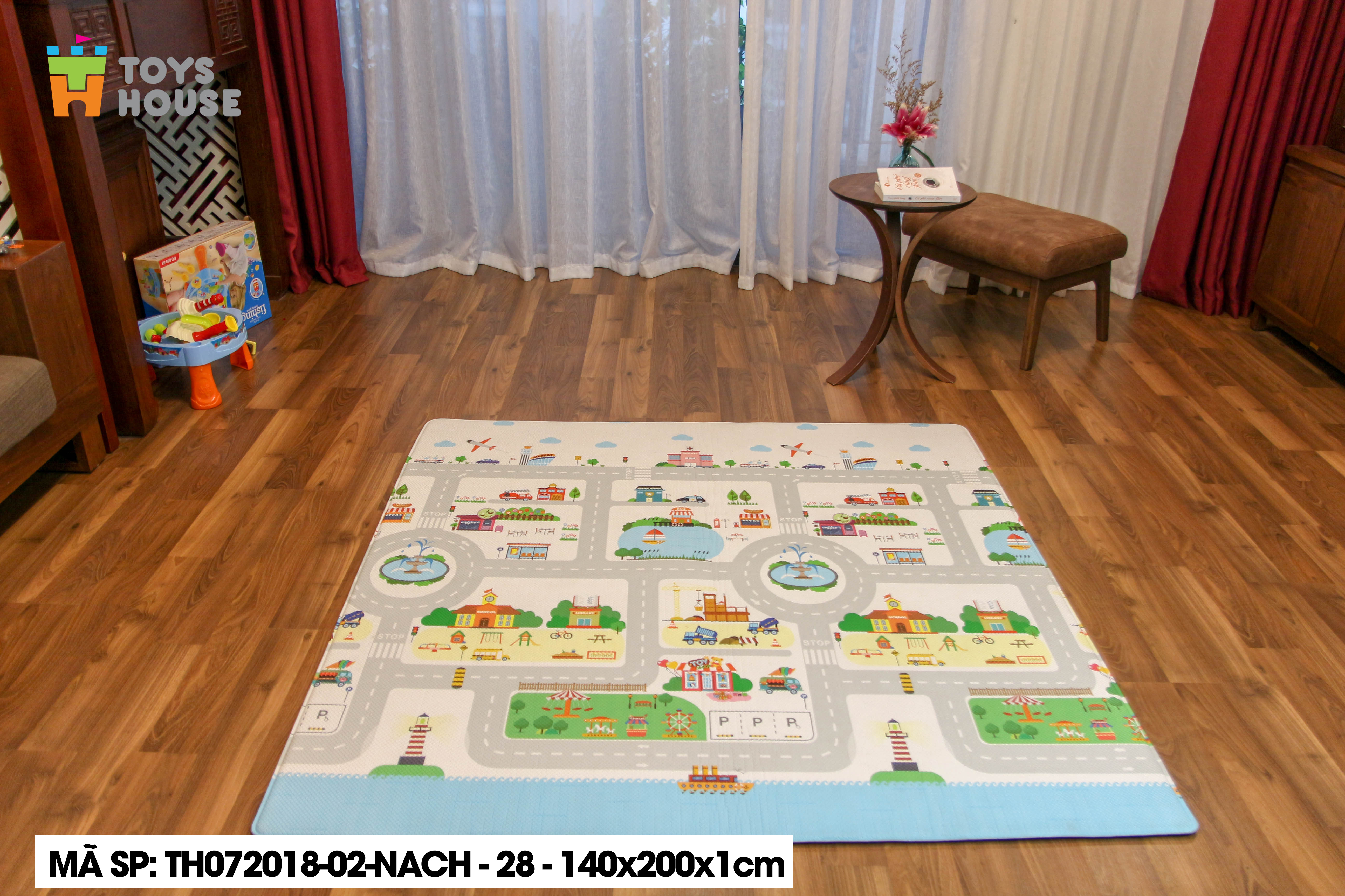 Địa chỉ bán Thảm nằm chơi cho trẻ em Silicon Toys House TH072018-01-NACH-28 chính hãng