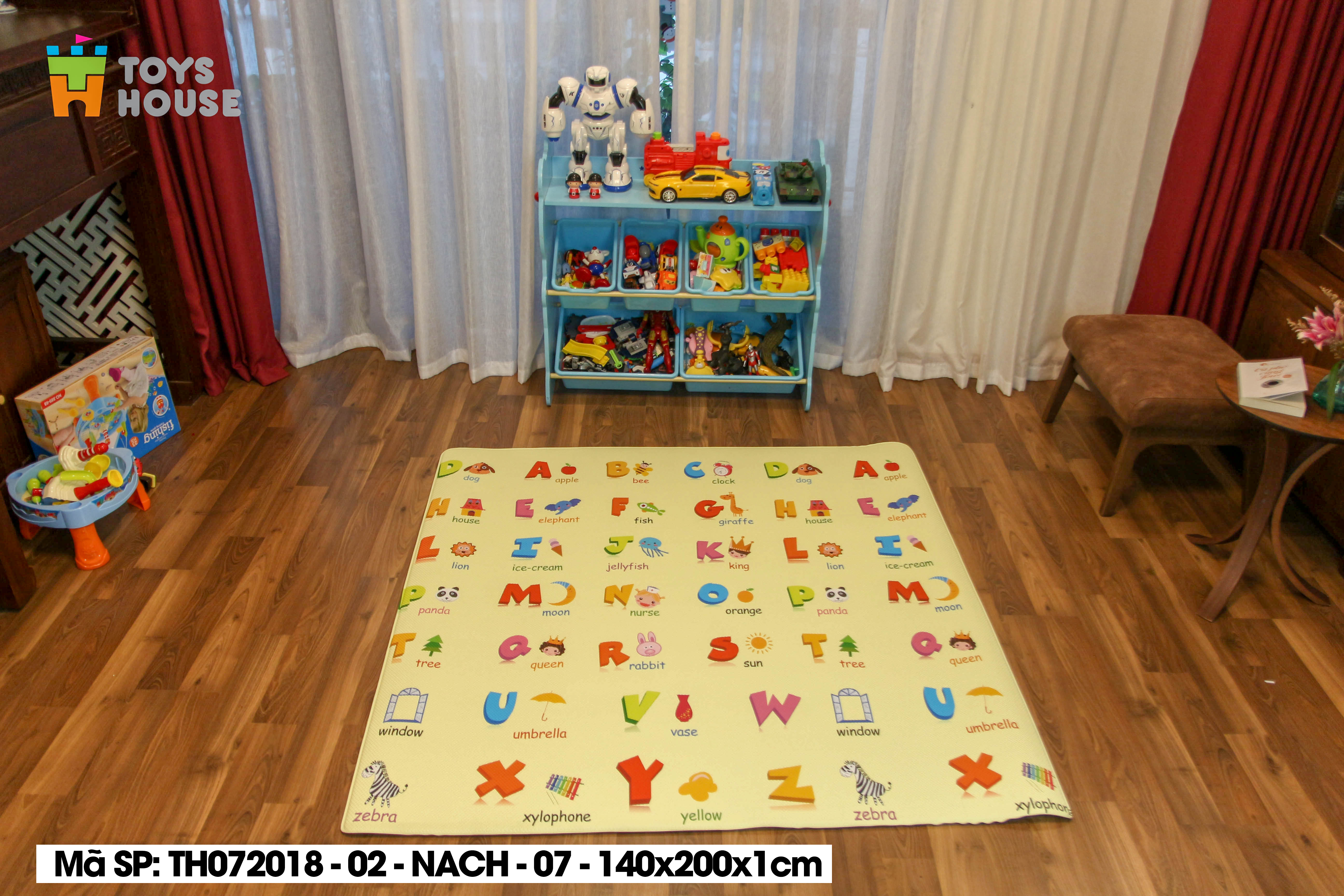 Nơi bán Thảm nằm chơi cho trẻ em Silicon Toys House TH072018-02-NACH-07 chính hãng, giá rẻ hợp lý nhất trên thị trường