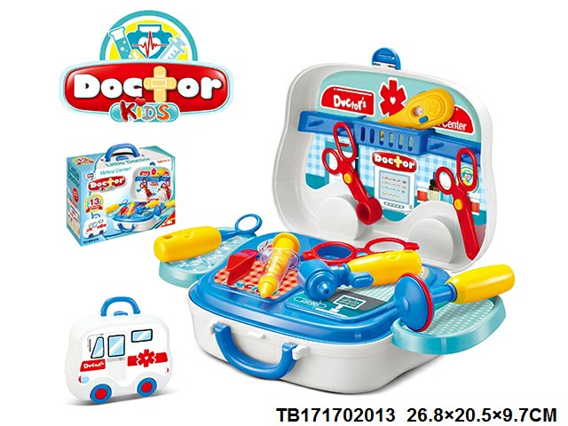 Vali đồ chơi bác sỹ màu xanh Toys House 008-918 nuôi dưỡng ước mơ trong bé