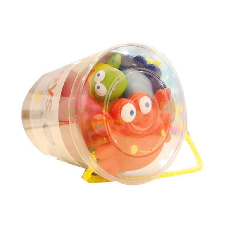 Hộp đồ chơi tắm 6 món Toys House TL811-1 chất liệu nhựa cao cấp an toàn sức khoẻ cho trẻ nhỏ